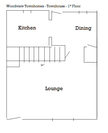 Townhouse - First Floor