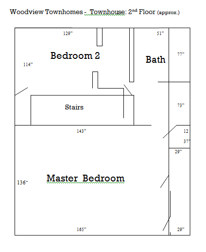 Townhouse- Second Floor